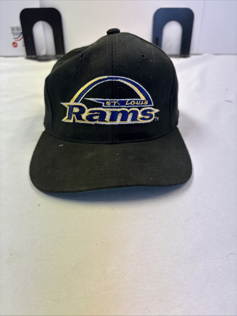 Vintage 90's St Louis Rams Hat American Needle Snapback Football NFL